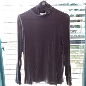 Light Gray Tahari Turtleneck